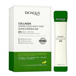 Ночная маска для лица Bioaqua Collagen Firming Sleeping Mask 20*4 мл
