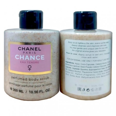 Парфюмированный скраб для тела Chanel Chance Eau Tendre