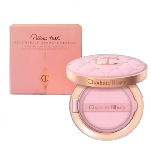 Тональное средство-кушон для лица Charlotte Tilbury Pillow Talk Beautifying Cushion Foundation