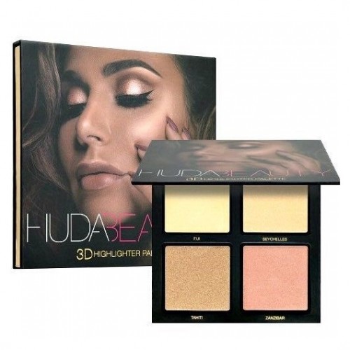 Хайлайтер для лица Huda Beauty 3D Highlighter Palette (1)