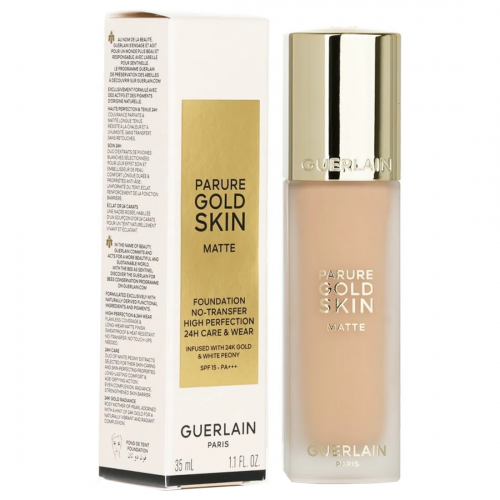 Тональный крем для лица Guerlain Parure Gold Skin Matte 
