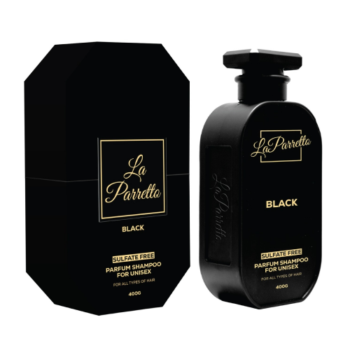 Шампунь для волос La Parretto Black for unisex (Sulfate Free)