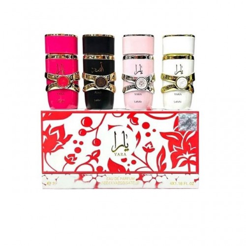 Подарочный парфюмерный набор Lattafa Yara 4 в 1