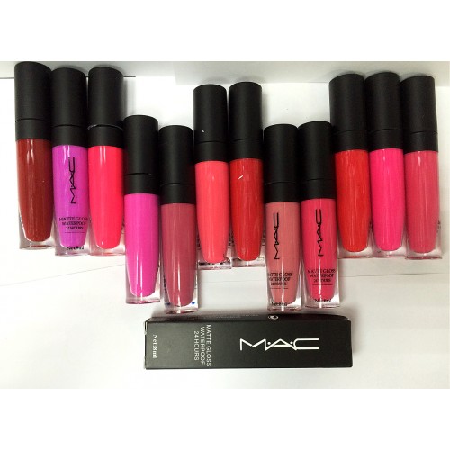 Жидкая матовая стойкая помада MAK Waterproof 24H