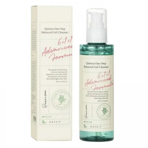 Гель для умывания AXIS-Y Quinoa One Step Balanced Gel Cleanser
