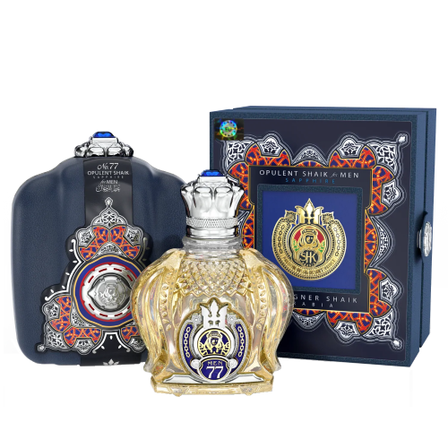 Парфюмерная вода Opulent Shaik No 77 Sapphire мужская (Euro A-Plus качество люкс)